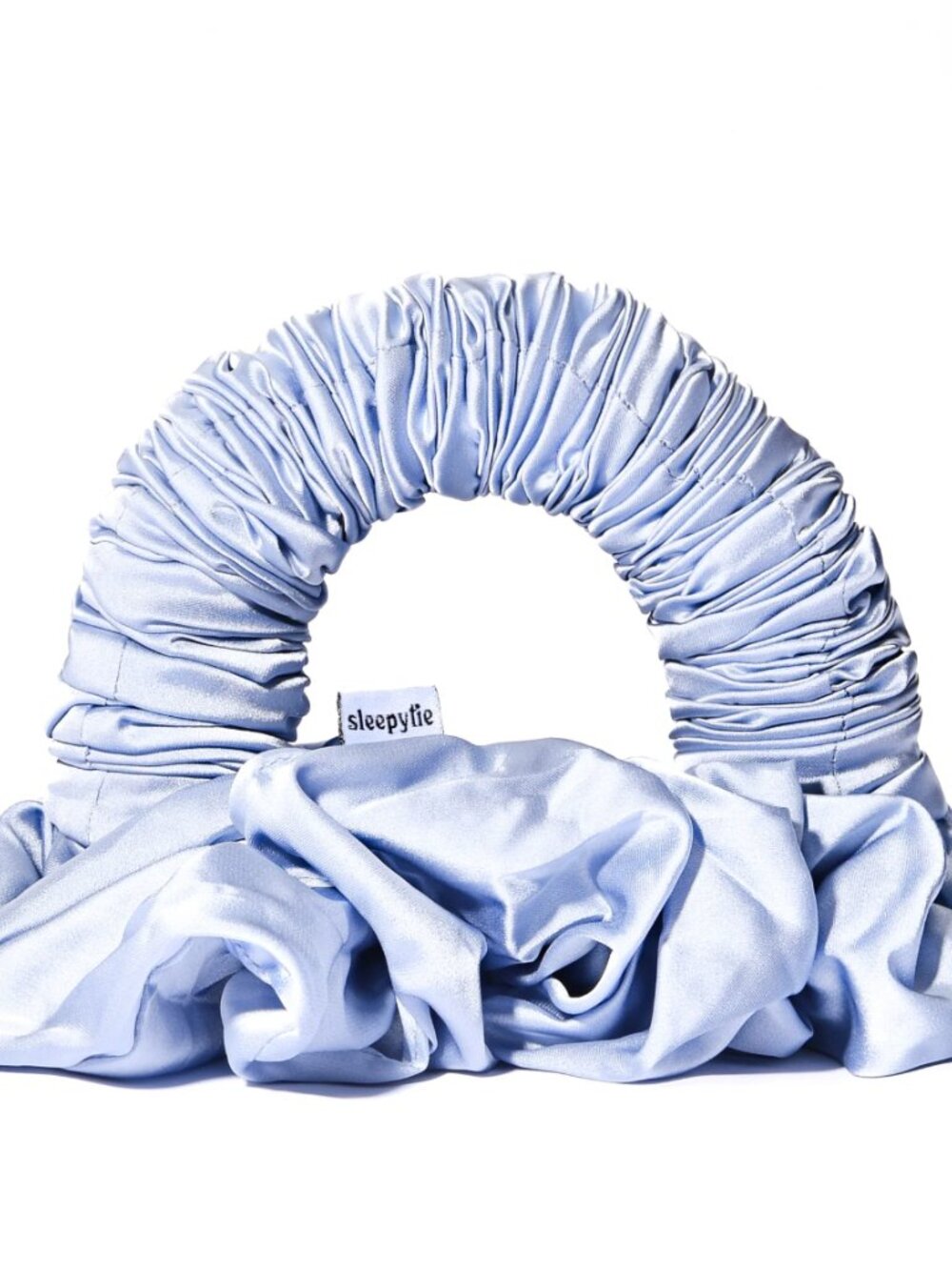 Bundle of 2 New Sleepy Tie Hair Wraps, Medium, Pink & Baby Blue